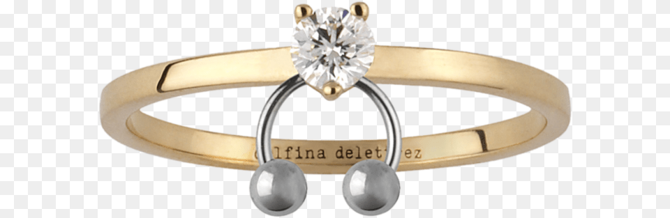 Delfina Delettrez Two In One, Accessories, Jewelry, Ring, Appliance Png