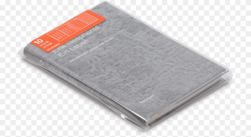 Delfonics Japan 2019 Diary A6 Linen Chambray Grey Book Cover Free Png Download