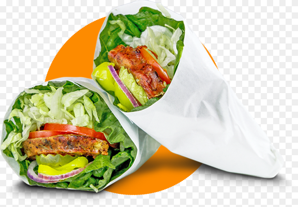 Deli Delicious Lettuce Wrap, Food, Lunch, Meal, Sandwich Wrap Free Png Download