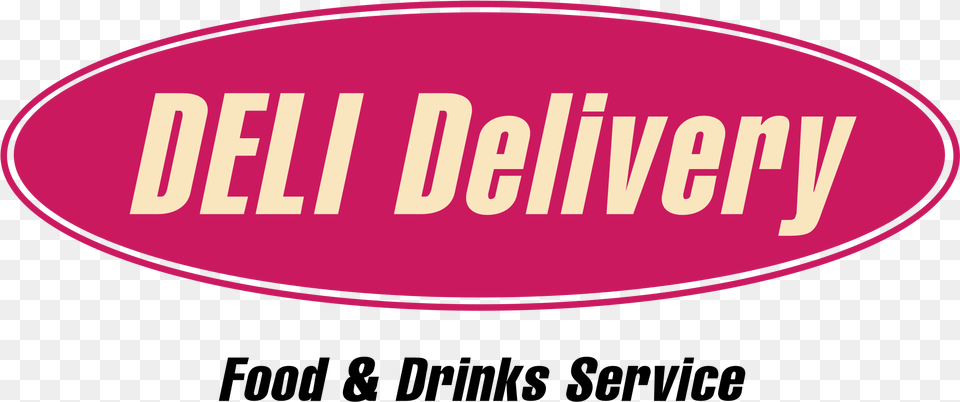 Deli Delivery Logo Transparent, Sticker, Oval Free Png Download