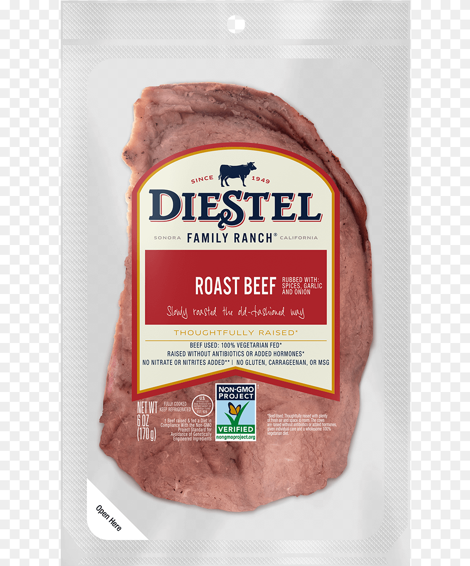 Deli Pre Sliced Roastbeef Nongmo Rendering Pastrami, Pork, Food, Meat, Advertisement Free Png