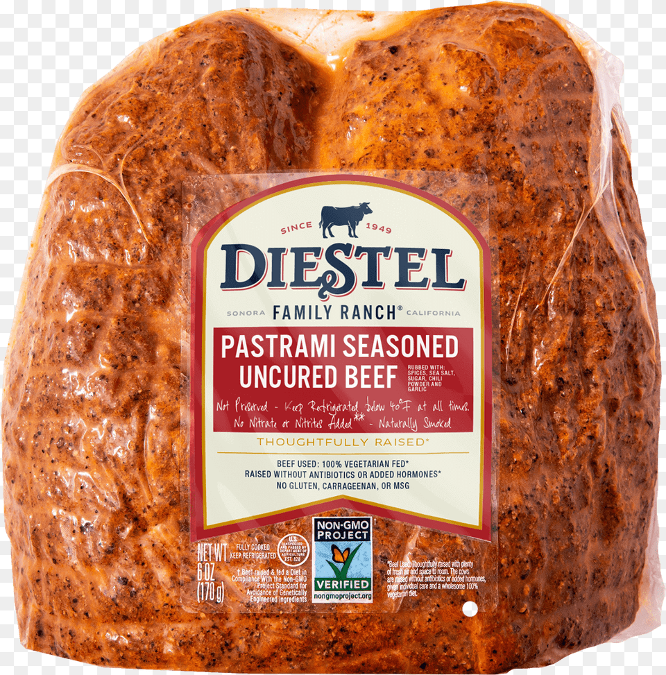 Delibulk Roastbeefpastrami Nongmo Rendering Diestel, Food, Ham, Meat, Pork Png Image