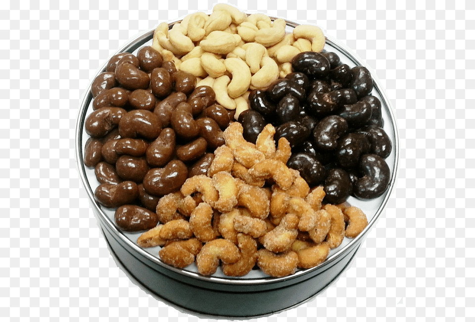Delicious Cashews Chocolate Covered Raisin, Food, Produce, Nut, Plant Png Image
