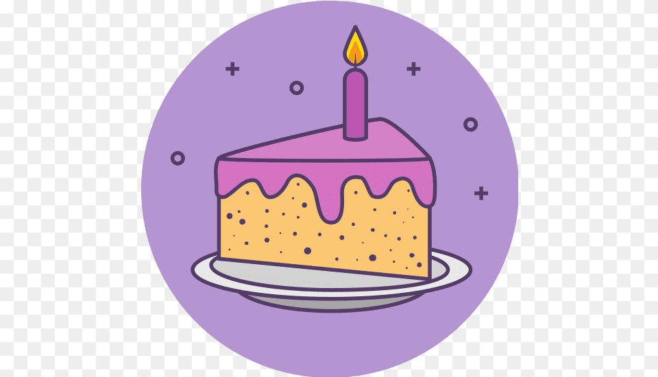 Delicious Slice Cake Birthday Detailed Birthday Party, Birthday Cake, Cream, Dessert, Food Free Png Download