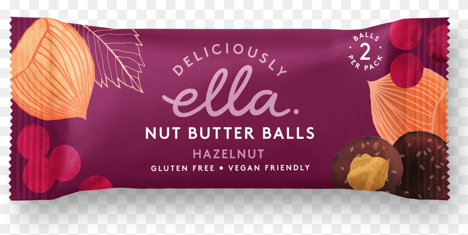 Deliciously Ella Nut Butter Balls Hazelnut 12 X 36g Deliciously Ella Nut Butter Balls, Food, Sweets, Candy Free Png Download
