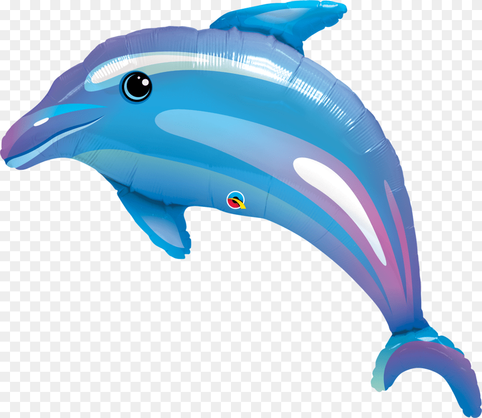 Delightful Dolphin Dolphin Helium Balloon, Animal, Mammal, Sea Life, Fish Free Transparent Png