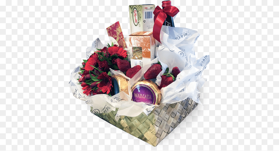 Delightful Gift Basket Mishloach Manot, Flower, Flower Arrangement, Flower Bouquet, Plant Png Image