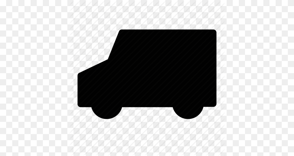 Deliver Post Postal Service Truck Ups Icon, Silhouette, Firearm, Weapon, Clothing Free Png Download