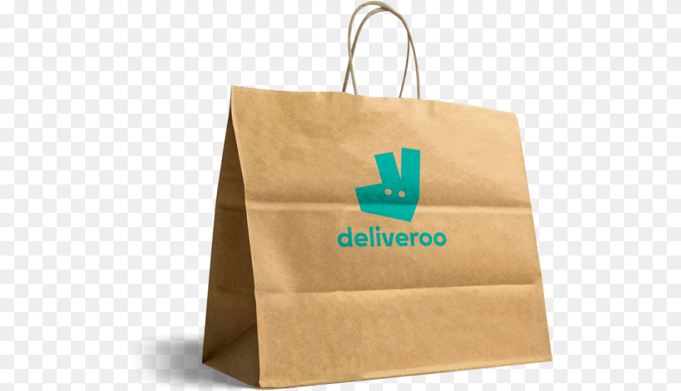 Deliveroo Paper Bag, Accessories, Handbag, Shopping Bag, Tote Bag Free Png