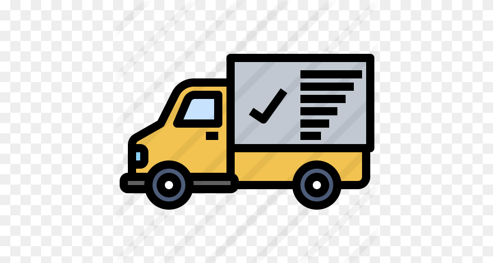 Delivery Car Commercial Vehicle, Moving Van, Transportation, Van Free Png Download