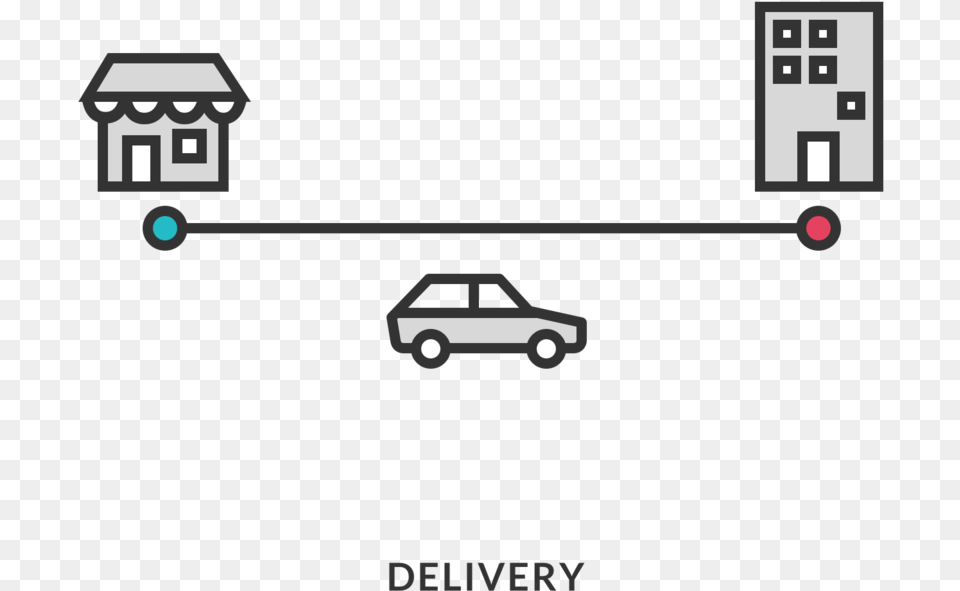 Delivery City Car, Transportation, Vehicle, License Plate Png Image