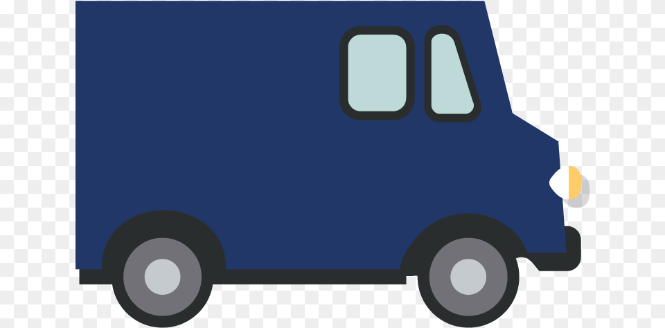 Delivery Clipart Commercial Vehicle Van, Transportation, Bus, Minibus, Moving Van Free Transparent Png