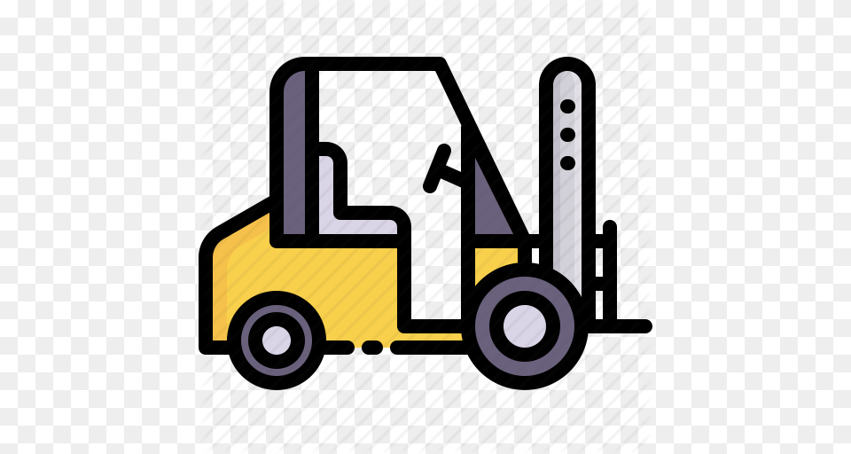 Delivery Forklift Loader Logistics Shipping Vehicle, Machine Free Png Download