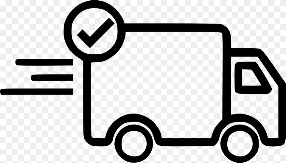 Delivery Send Canceled Order Icon, Vehicle, Van, Transportation, Moving Van Png