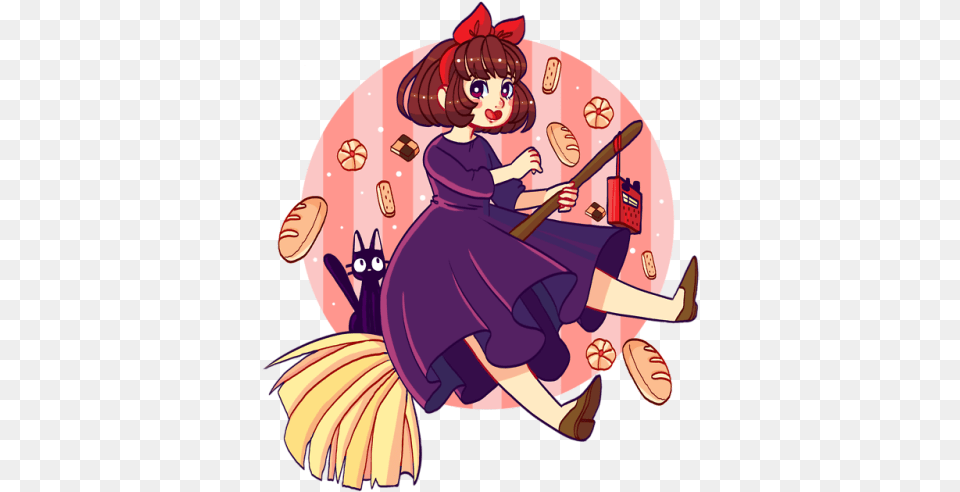 Delivery Service Kiki39s Delivery Service, Book, Comics, Publication, Face Free Transparent Png