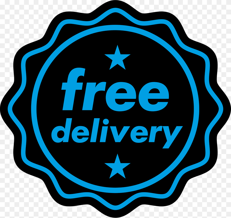 Delivery Sign Clipart, Logo, Badge, Symbol Free Png Download