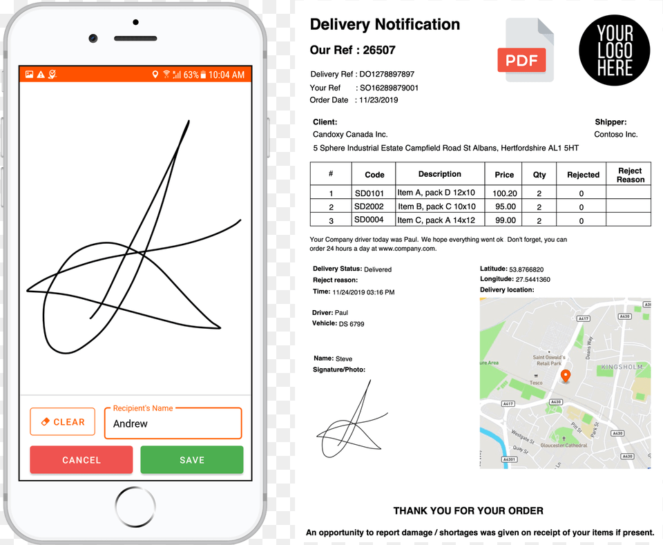 Delivery Software Proof Of App Vehicle Tracking Smartphone, Electronics, Mobile Phone, Phone, Text Free Transparent Png