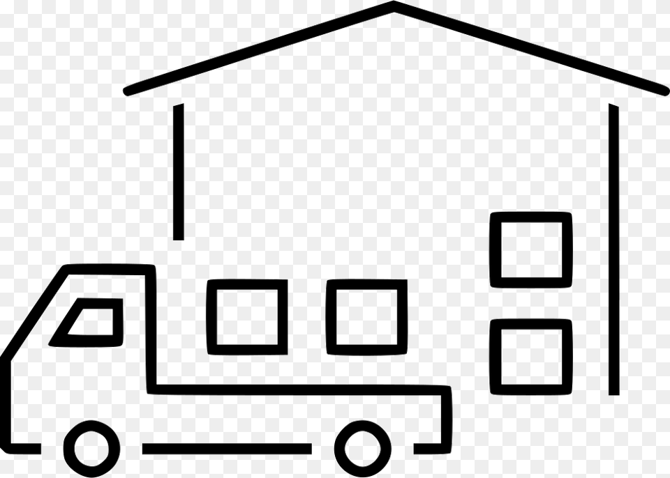 Delivery Storage Unit Warehouse Truck Clip Art, Transportation, Van, Vehicle, Neighborhood Png Image