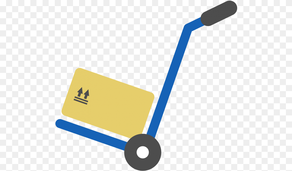 Delivery Trolly Snow Shovel, Carriage, Vehicle, Transportation, Wagon Png Image