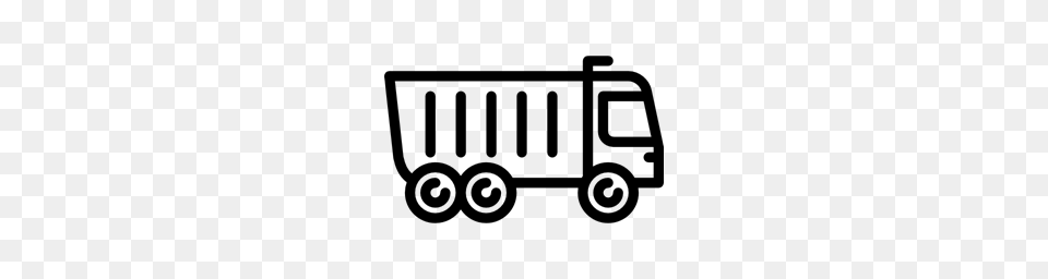 Delivery Truck Cargo Truck Trailer Transport Trucks Truck Icon, Gray Png Image