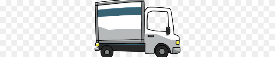 Delivery Truck Clipart Image, Moving Van, Transportation, Van, Vehicle Free Png Download