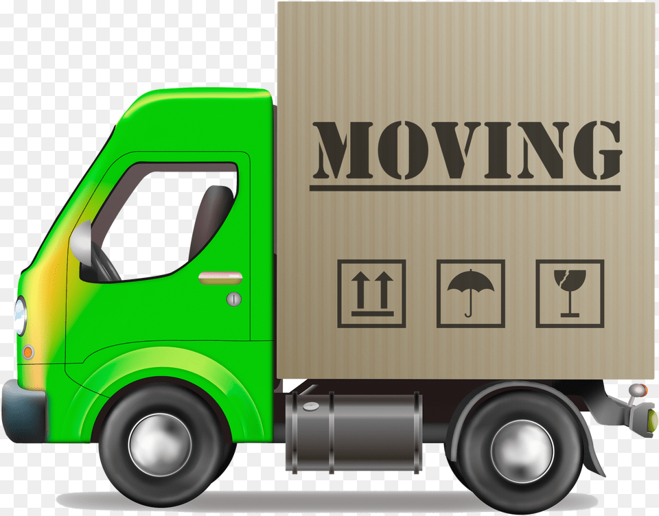 Delivery Truck Clipart Moving House Truck, Moving Van, Transportation, Van, Vehicle Png