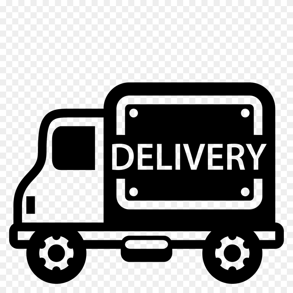 Delivery Truck Emoji Clipart, Moving Van, Transportation, Van, Vehicle Free Transparent Png