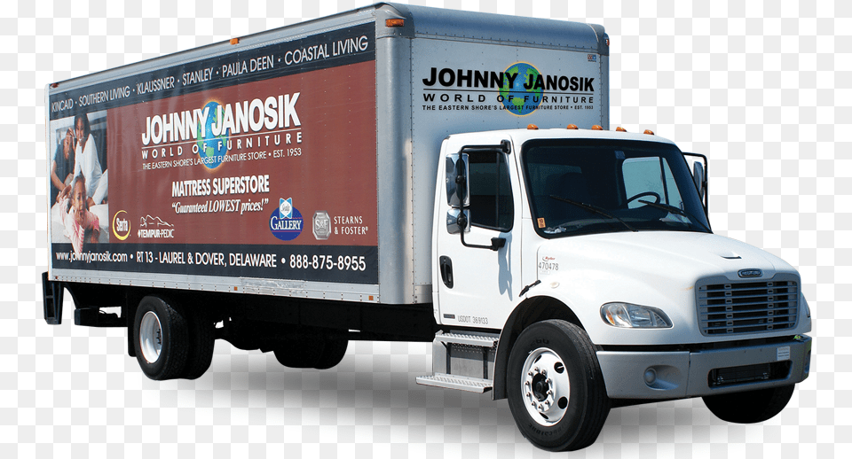 Delivery Truck Furniture Truck, Moving Van, Transportation, Van, Vehicle Free Png Download