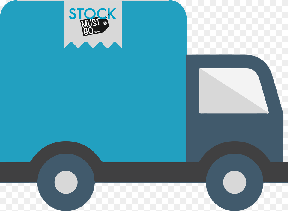 Delivery Truck Icon With Smg Logo Blue Download, Moving Van, Transportation, Van, Vehicle Free Transparent Png
