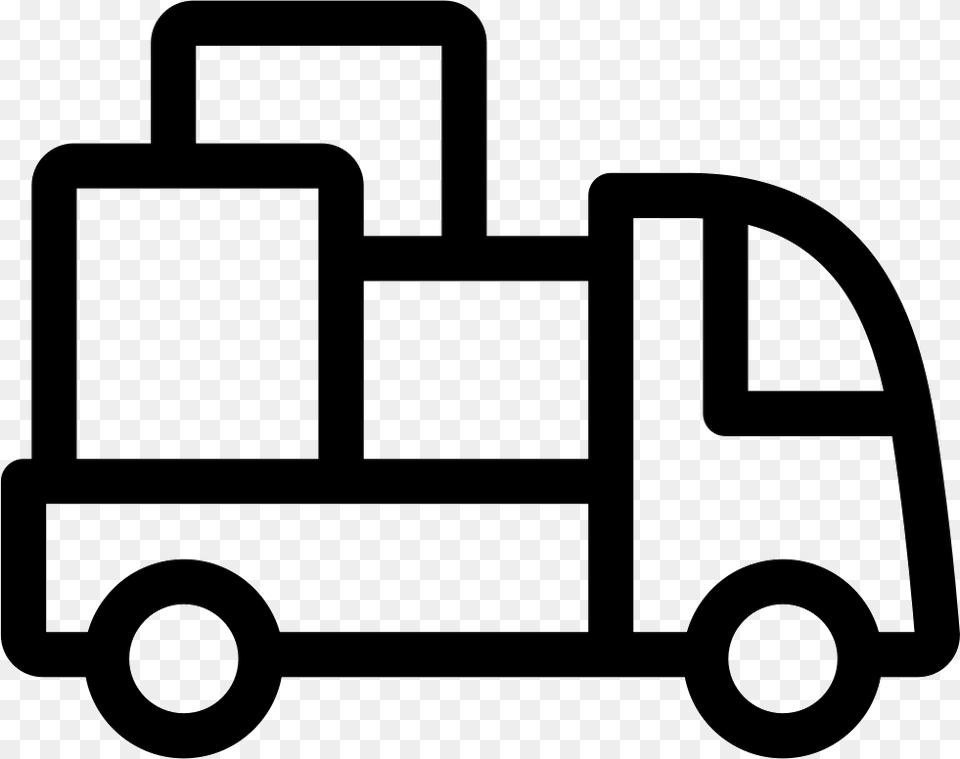 Delivery Truck Logistics Icon, Transportation, Vehicle, Device, Grass Free Transparent Png