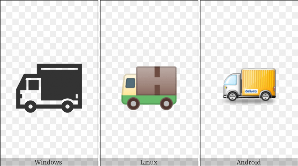 Delivery Truck On Various Operating Systems Light Commercial Vehicle, Moving Van, Transportation, Van, Machine Free Png