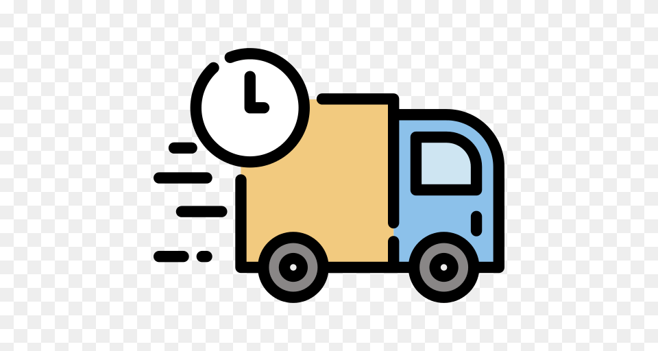 Delivery Truck Truck Icon, Vehicle, Van, Transportation, Moving Van Free Png Download
