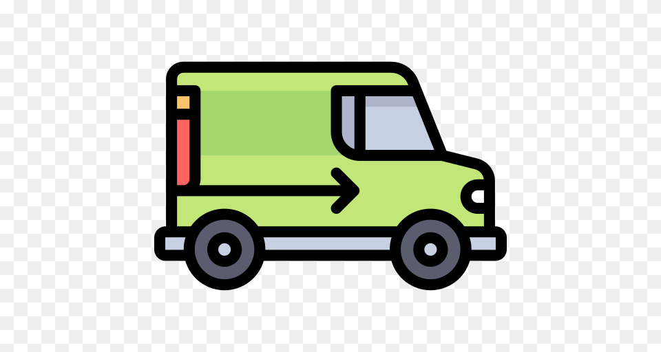 Delivery Truck Truck Icon, Transportation, Van, Vehicle, Moving Van Png Image