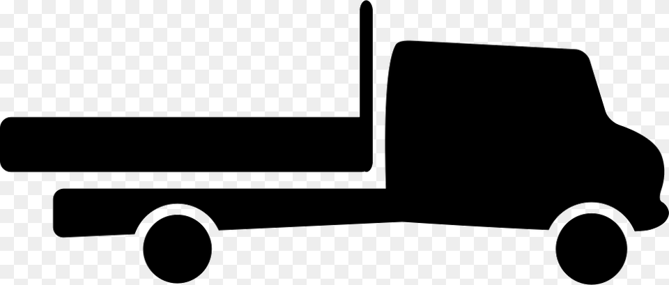 Delivery Truck With Cargo Cargo Truck Icon, Stencil, Device, Grass, Lawn Free Transparent Png