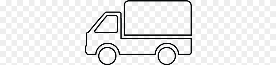 Delivery Van Construction Transportation Transport Truck, Vehicle, Moving Van Free Png Download