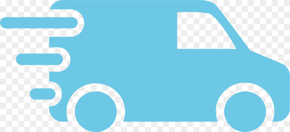 Delivery Van Icon Blue Viezd Na Dom Mastera Free Png