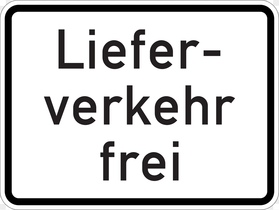 Delivery Vehicles Allowed Clipart, Sign, Symbol, Text Free Transparent Png