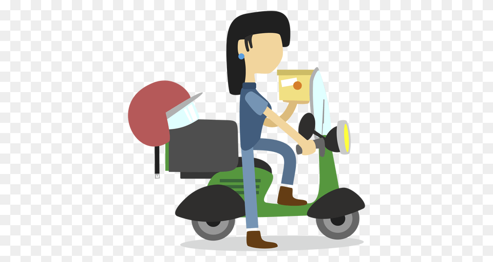 Delivery Woman Delivering Package, Baby, Face, Head, Person Free Png