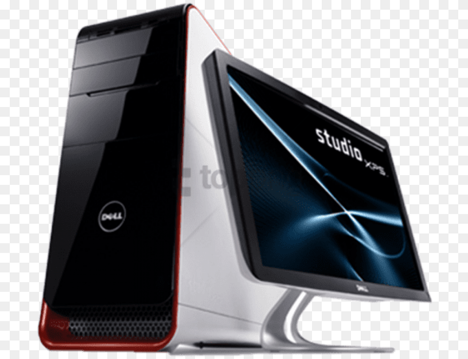 Dell Desktop Image With Dell Studio Xps, Computer, Electronics, Pc, Computer Hardware Free Png