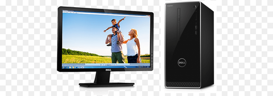 Dell Inspiron Mini Tower 3668, Screen, Computer, Computer Hardware, Electronics Png Image