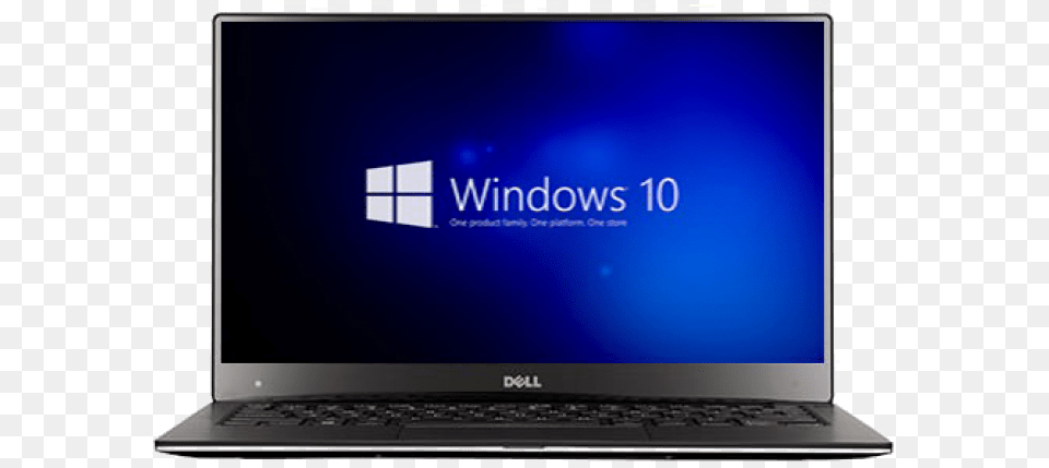 Dell Laptop Transparent Image Windows 10 Laptop Transparent Background, Computer, Electronics, Pc, Screen Free Png