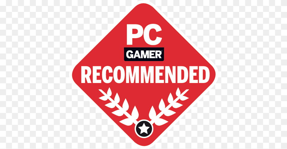 Dell Product Awards And Reviews United States Pc Gamer Recommended Logo, Sign, Symbol, Road Sign Free Png Download