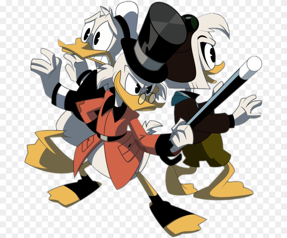 Della And Donald Duck, People, Person, Book, Comics Png Image