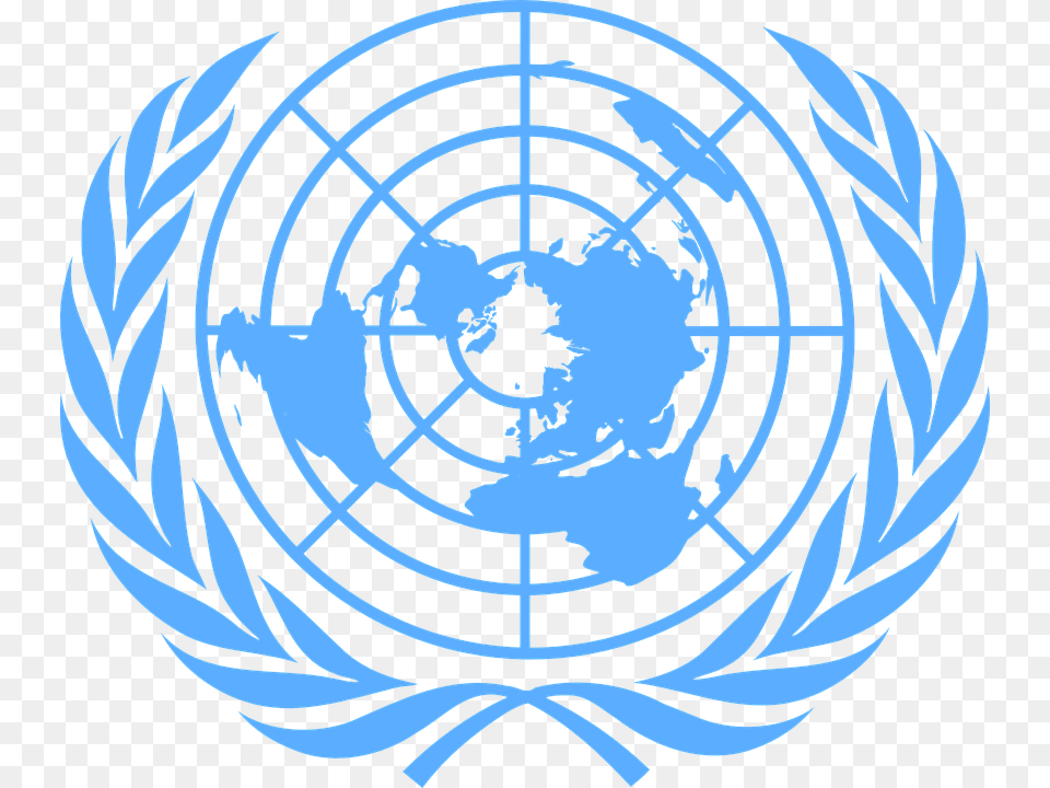 Delle Nazioni Unite Blu Logo Onu Unicef United Nations, Emblem, Symbol, Adult, Male Png