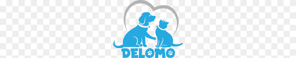 Delomo Logo, Person, Animal, Canine, Mammal Png Image