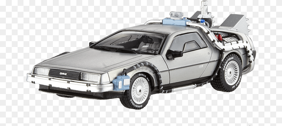 Delorean Back To The Future, Car, Transportation, Vehicle, Machine Png Image