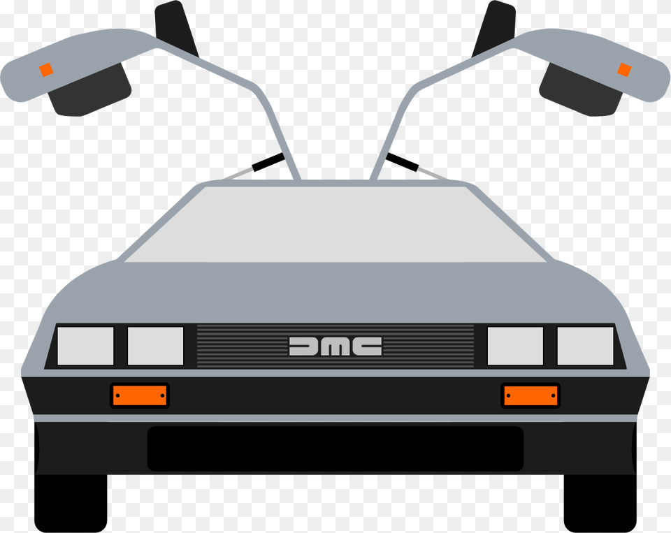 Delorean Clip Art That I Made Delorean Time Machine Clipart, Electronics, Hardware, Computer Hardware, Modem Png