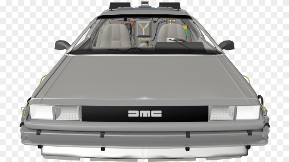 Delorean Dmc Delorean, Car, Sedan, Transportation, Vehicle Free Png Download