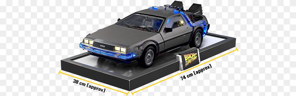 Delorean Go Back To The Future, Car, Vehicle, Coupe, Transportation Free Png Download