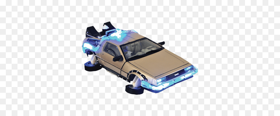 Delorean Transparent, Car, Light, Transportation, Vehicle Png Image